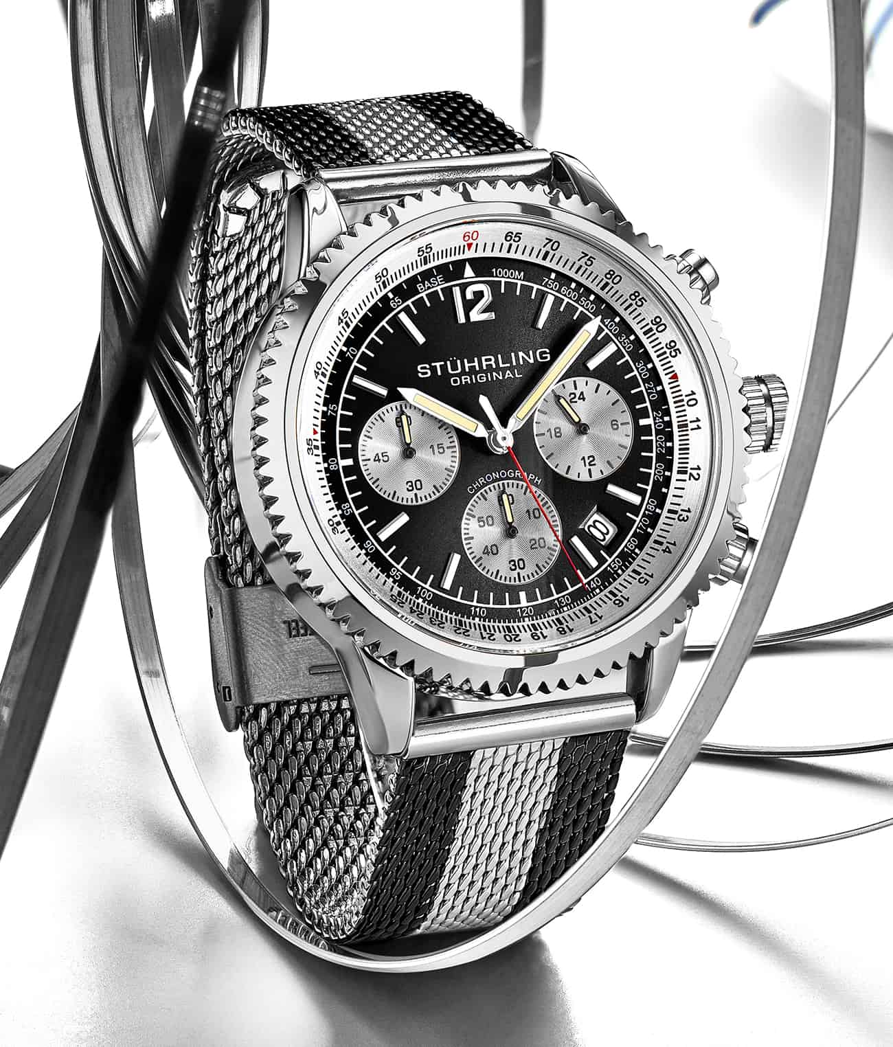 Stührling Turbine 4015 44mm Chronograph - Image 21