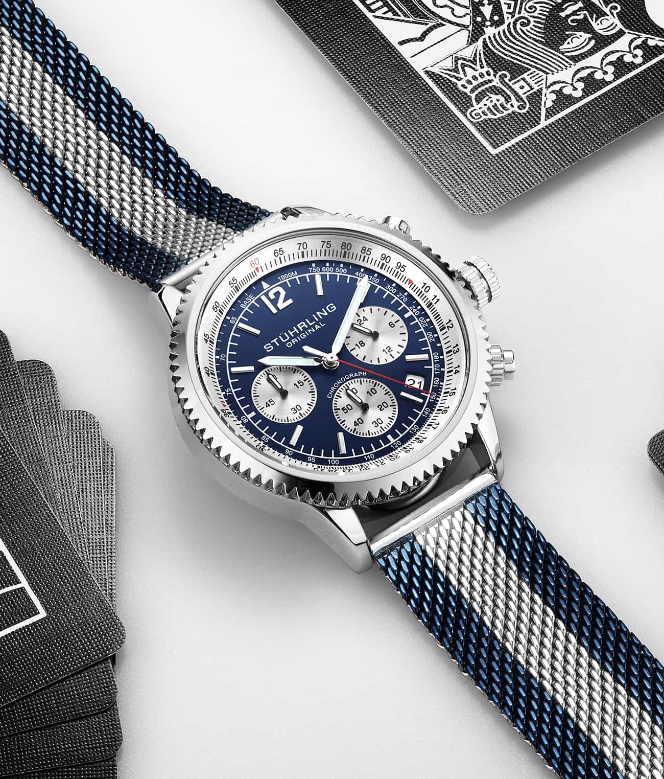 Stührling Turbine 4015 44mm Chronograph - Image 30