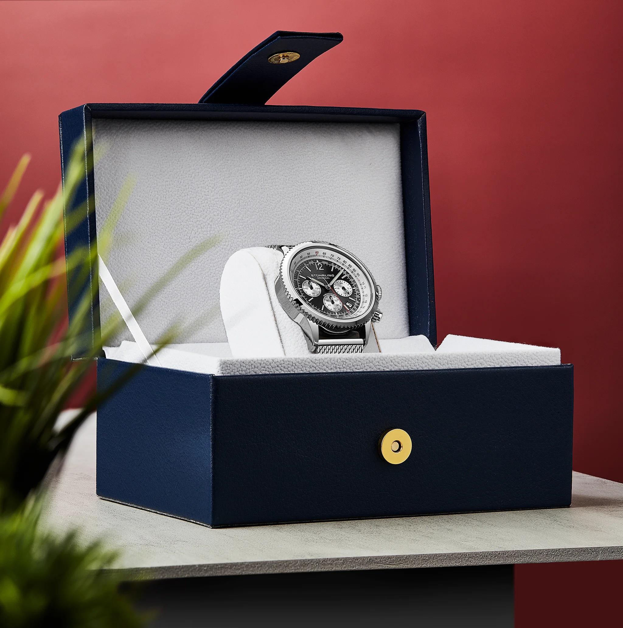 Stührling Turbine 4015 44mm Chronograph - Image 35