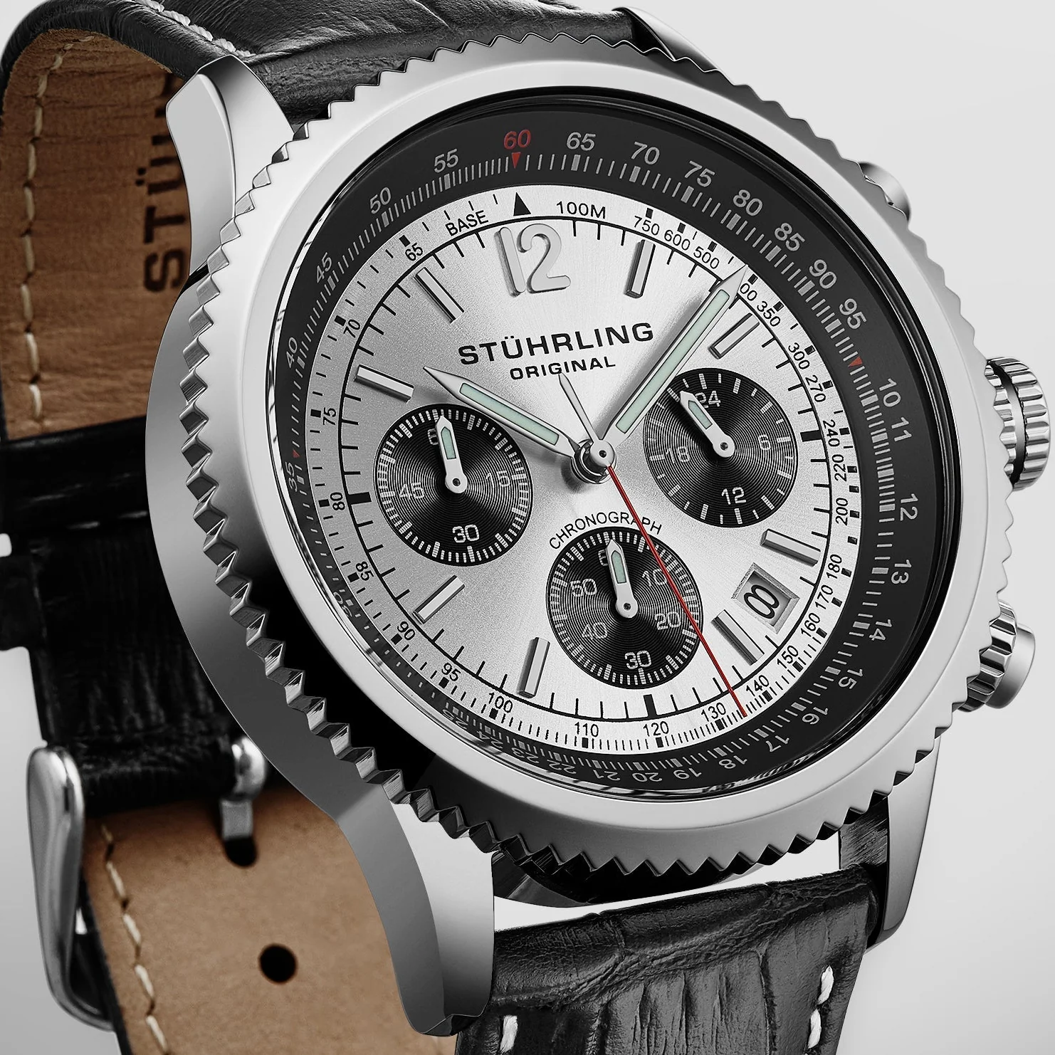 Stührling Turbine 4015 44mm Chronograph - Image 55