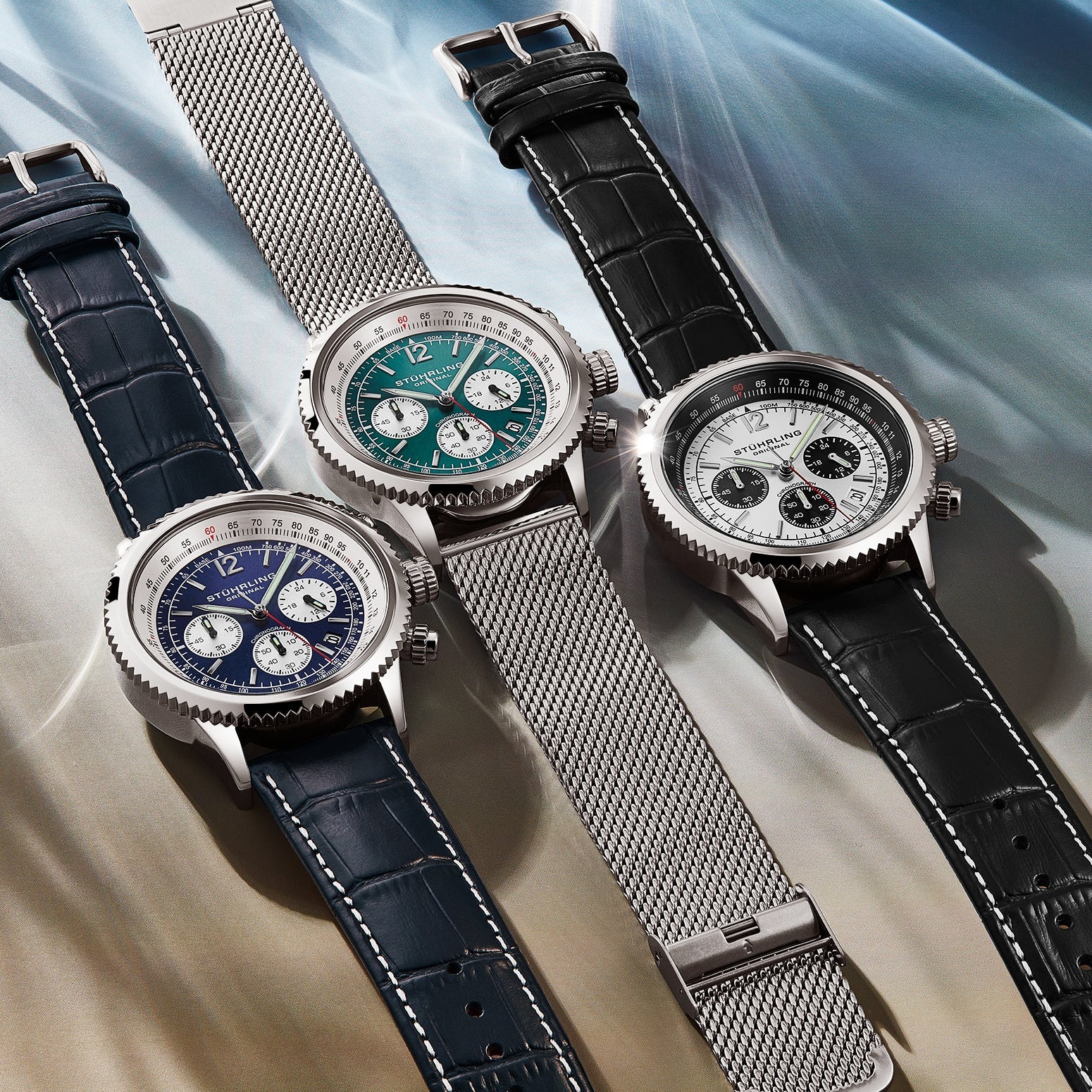 Stührling Turbine 4015 44mm Chronograph - Image 8