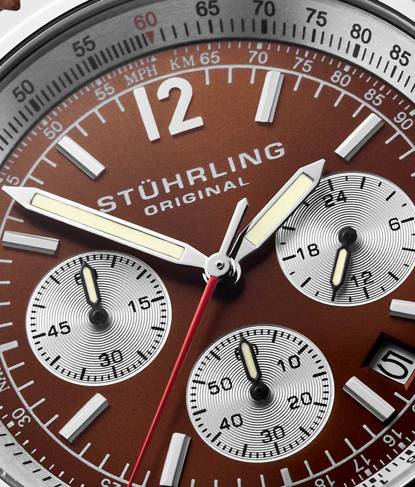 Stührling Monaco 669 Quartz 42mm Chronograph - Image 17