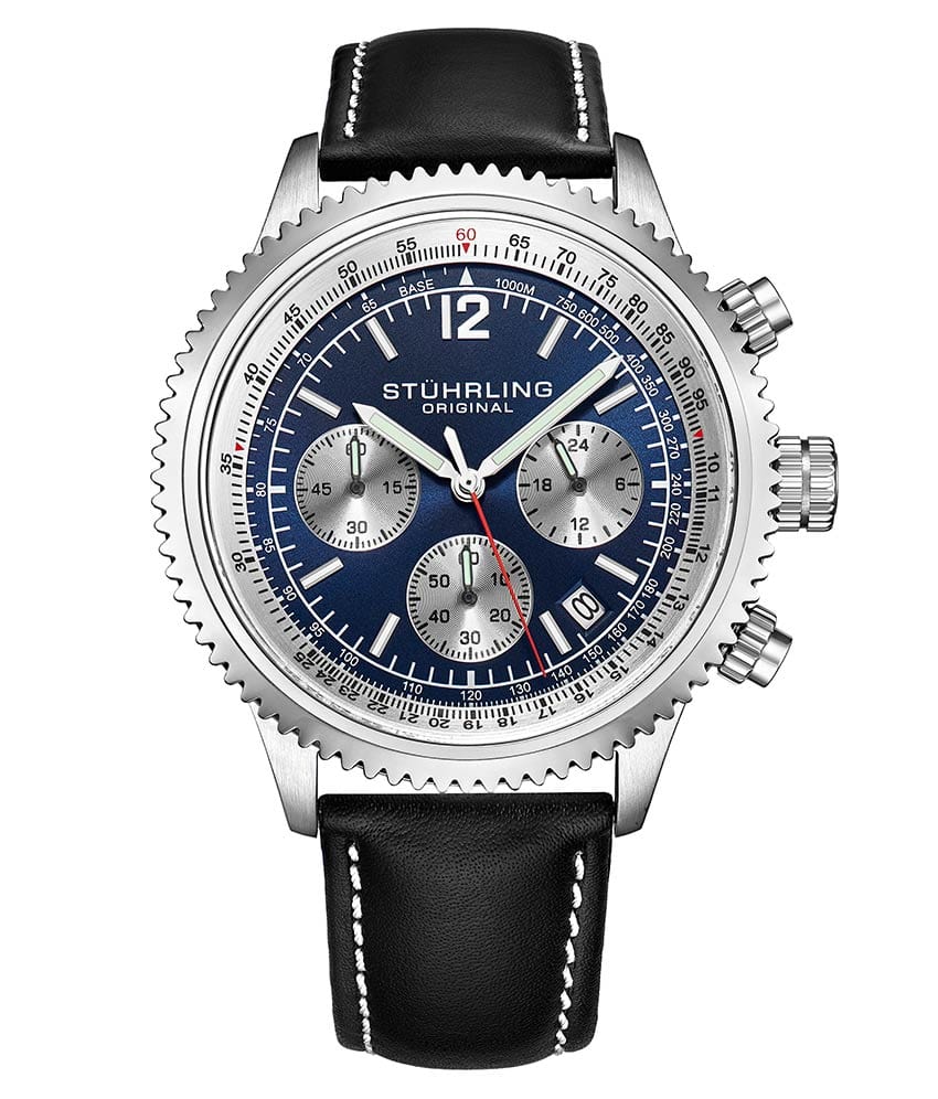 Stührling Monaco 669 Quartz 42mm Chronograph - Image 9