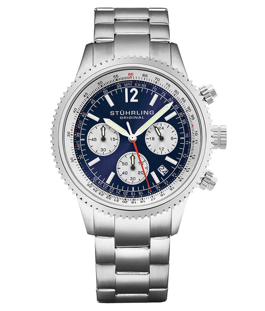 Stührling Tempest 669B Quartz 42mm Chronograph - Image 5
