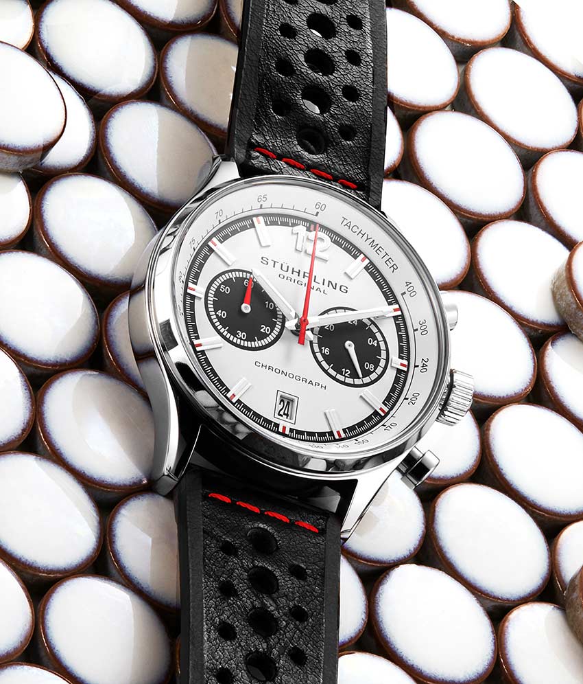 Stührling Monaco 933 Quartz 44mm Chronograph - Image 5