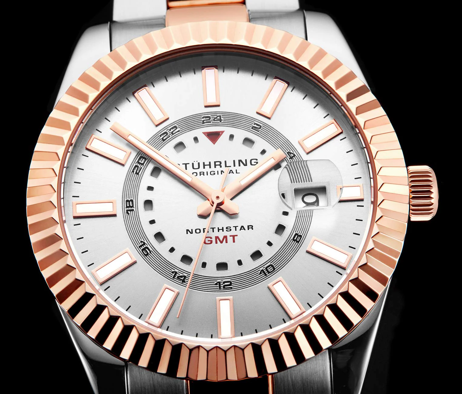Stührling Northstar 892 GMT Quartz 42mm Classic - Image 12