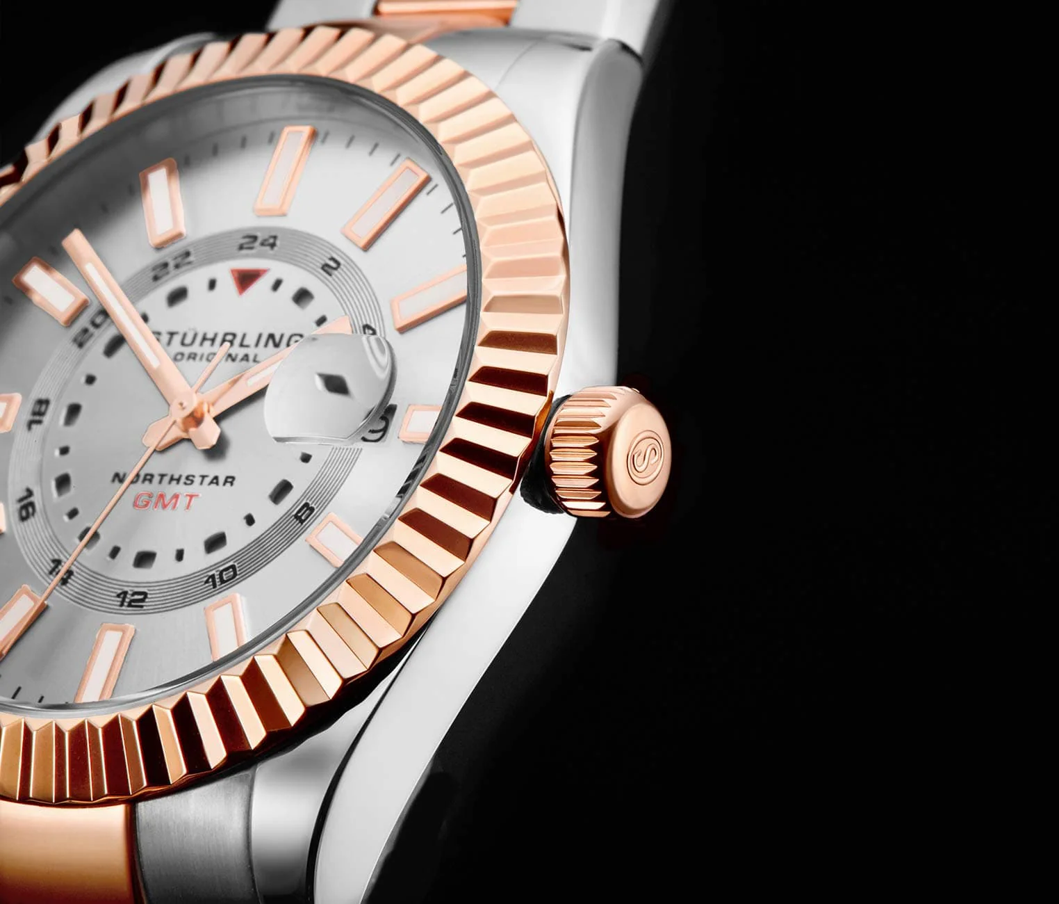 Stührling Northstar 892 GMT Quartz 42mm Classic - Image 13