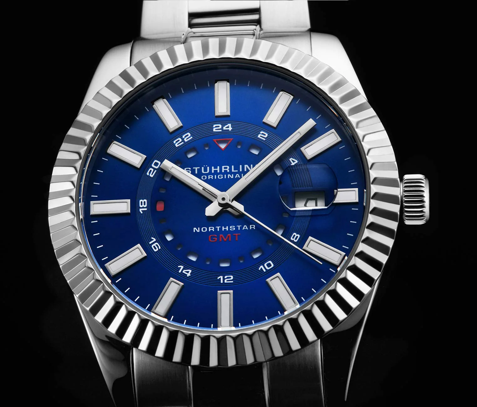 Stührling Northstar 892 GMT Quartz 42mm Classic - Image 3