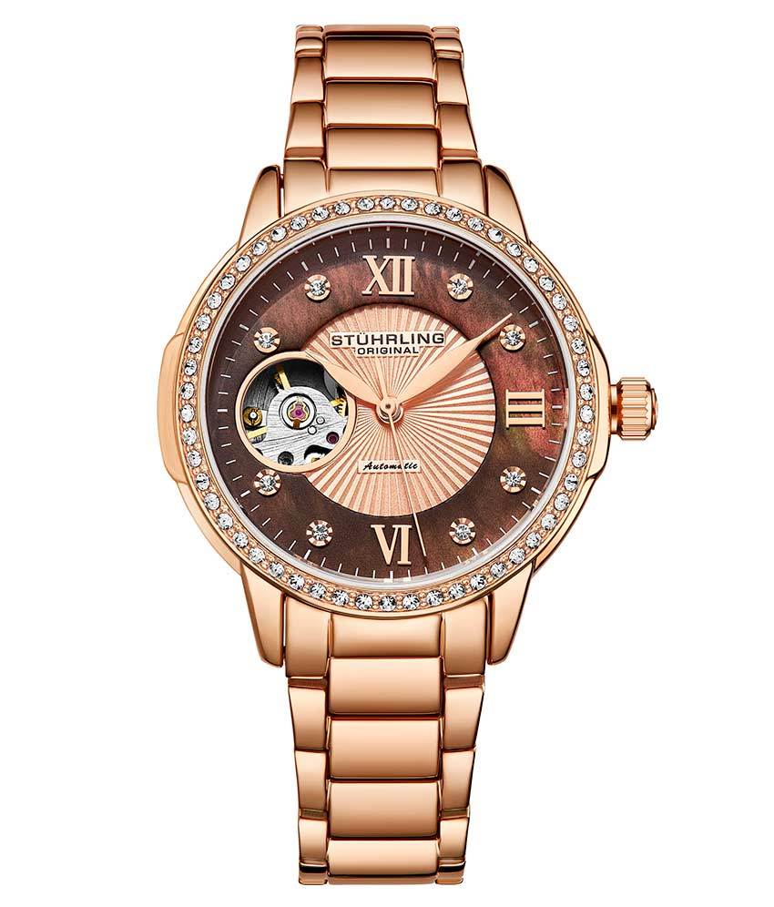 Stührling Perle 3951 Automatic 36mm Skeleton - Image 15