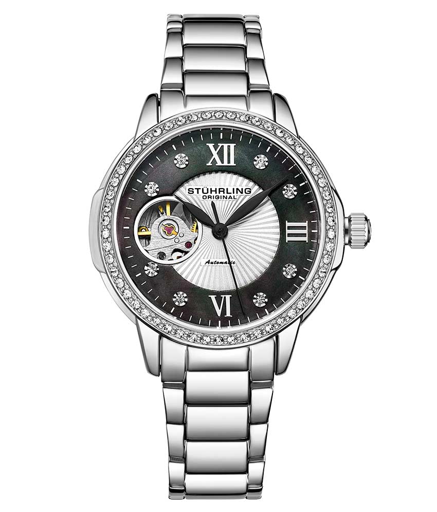 Stührling Perle 3951 Automatic 36mm Skeleton - Image 4