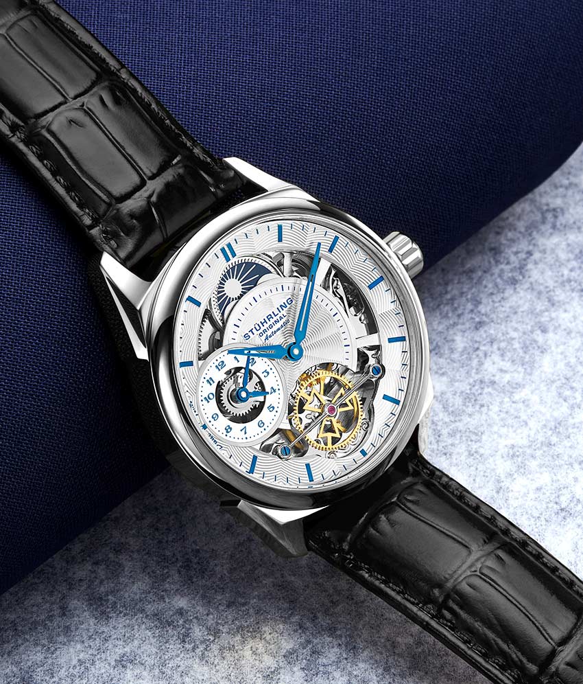 Stührling Presidia 943A Automatic 42mm Skeleton - Image 4