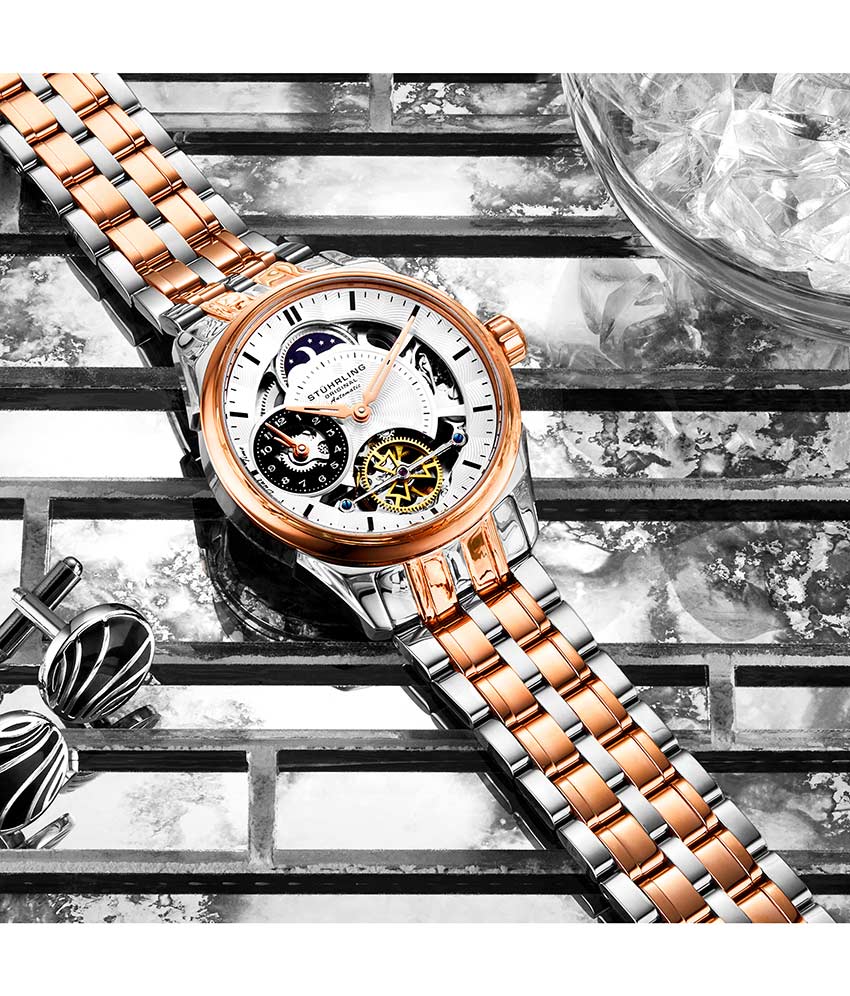 Stührling Presidia 943B Automatic 42mm Skeleton - Image 12