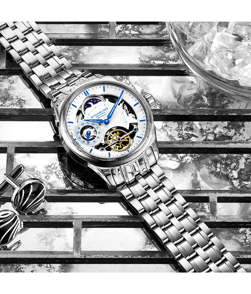 Stührling Presidia 943B Automatic 42mm Skeleton - Image 3