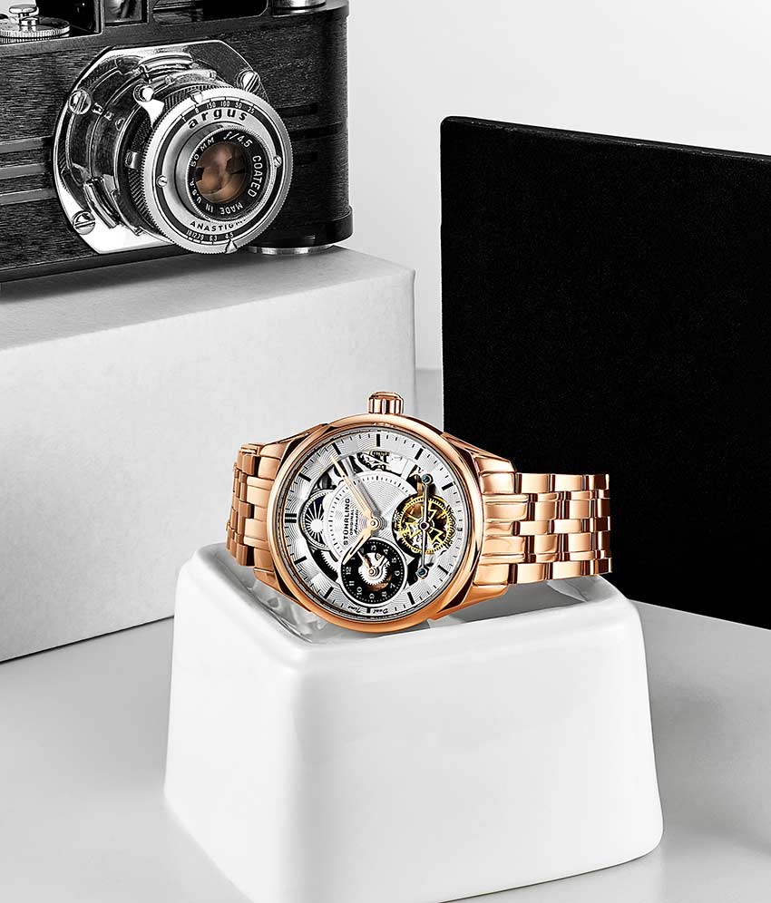 Stührling Presidia 943B Automatic 42mm Skeleton - Image 9