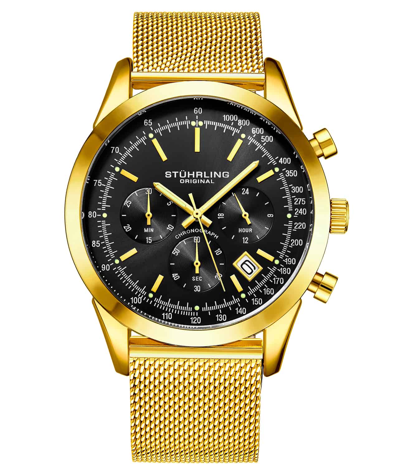 Stührling Preston 3975 Quartz 44mm Chronograph - Image 22