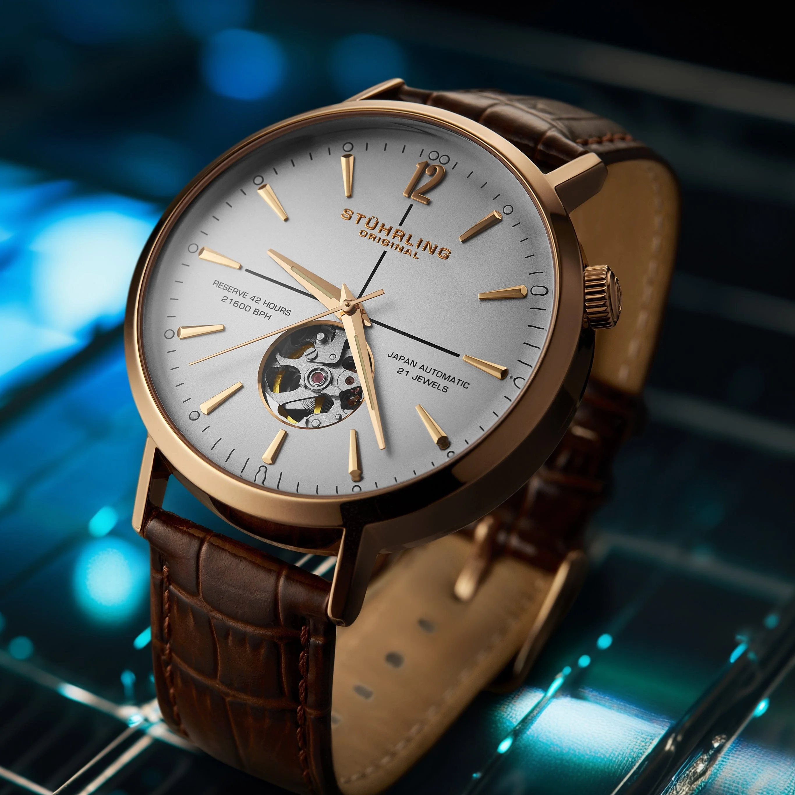 Stührling Quasar Skeleton 1021 Automatic 42mm - Image 21