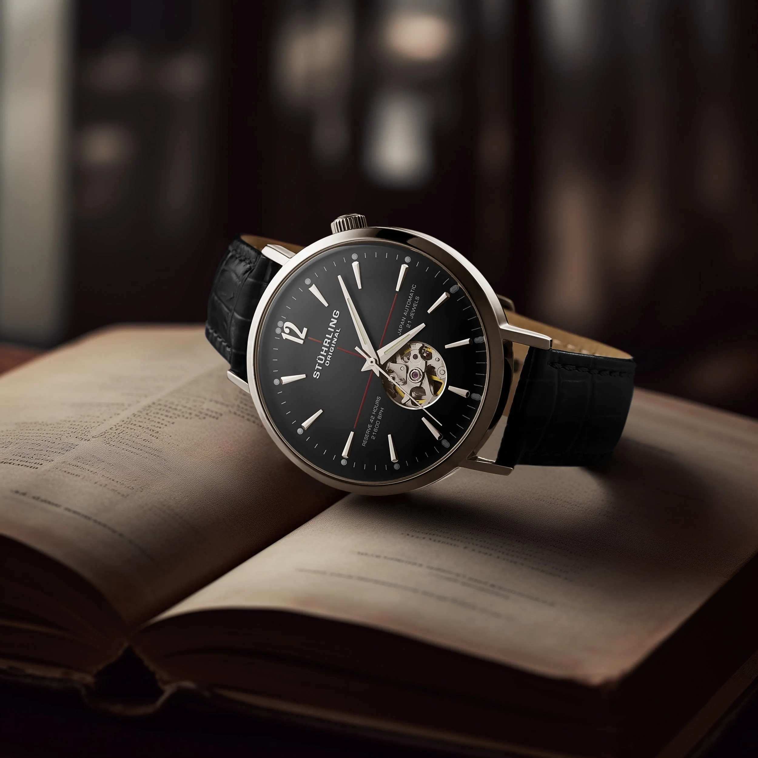 Stührling Quasar Skeleton 1021 Automatic 42mm - Image 5