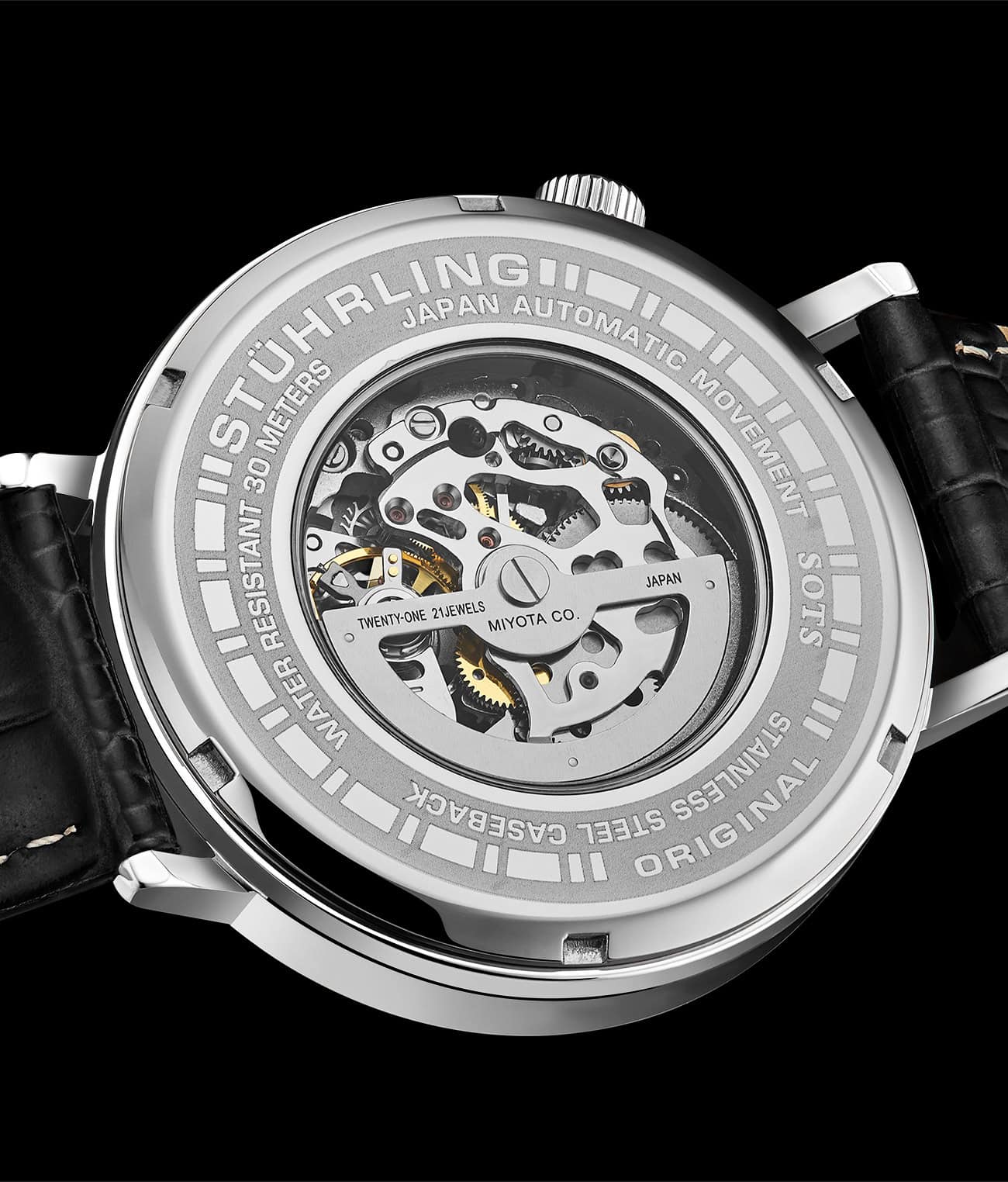 Stührling Quasar Skeleton 1021 Automatic 42mm - Image 7