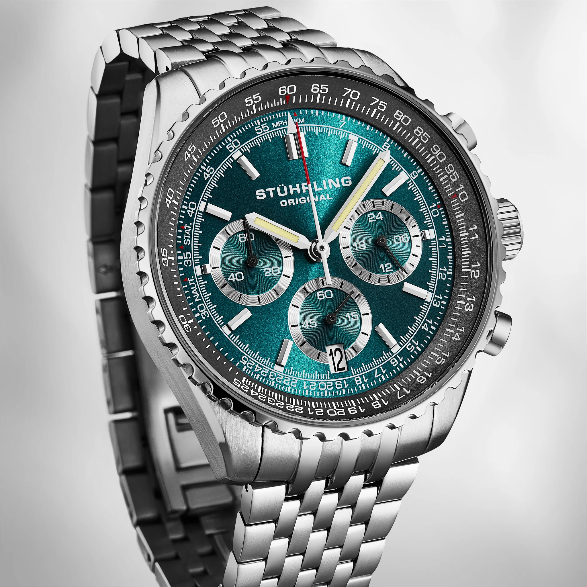 Raceway Chrono 1010B Mens 42mm - Image 16