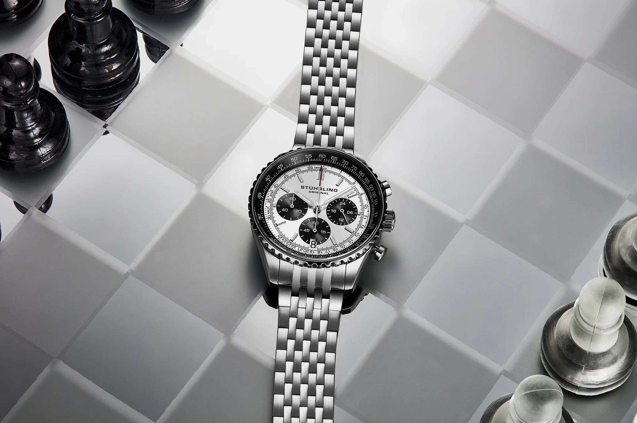 Raceway Chrono 1010B Mens 42mm - Image 3