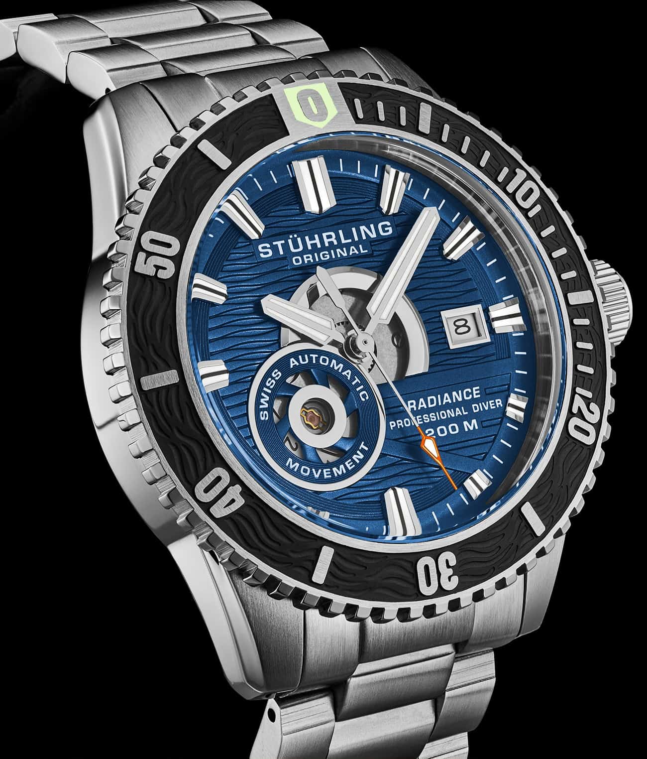 Stührling Radiance 1013 Automatic 44mm Skeleton - Image 10