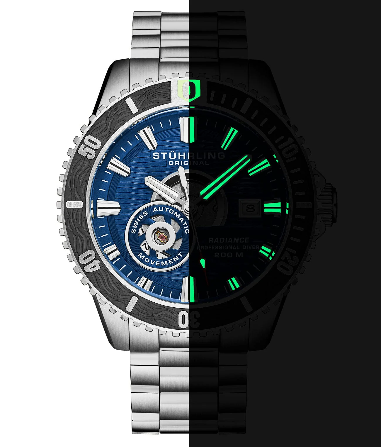 Stührling Radiance 1013 Automatic 44mm Skeleton - Image 14