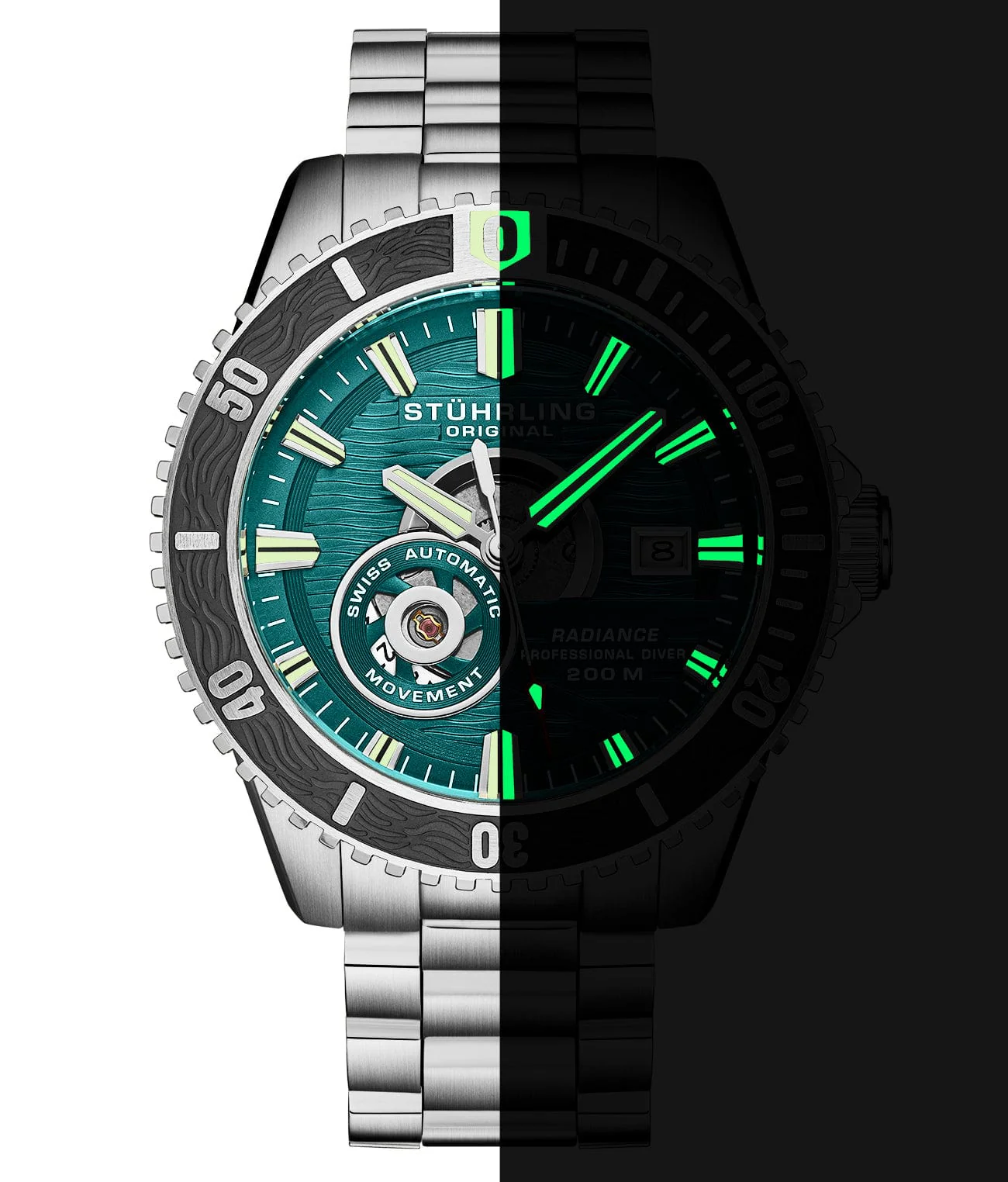 Stührling Radiance 1013 Automatic 44mm Skeleton - Image 18