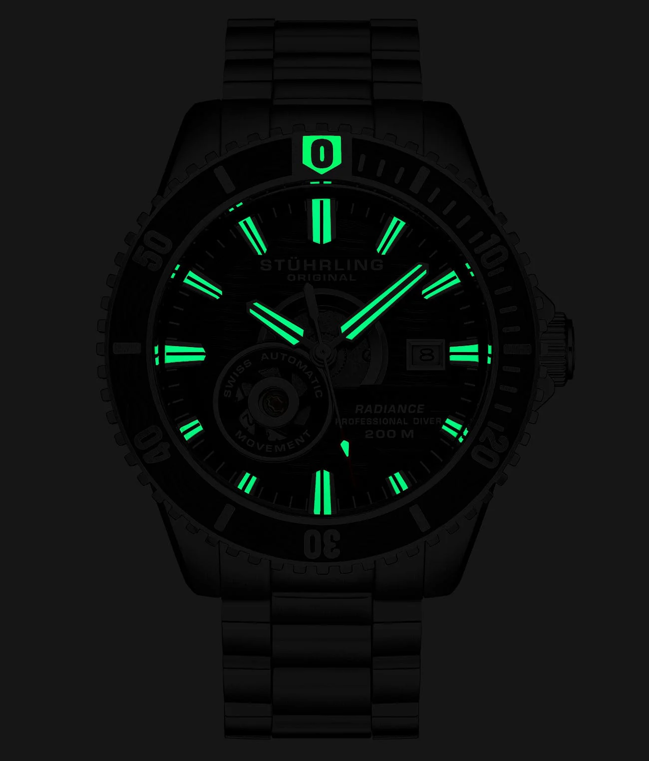 Stührling Radiance 1013 Automatic 44mm Skeleton - Image 3