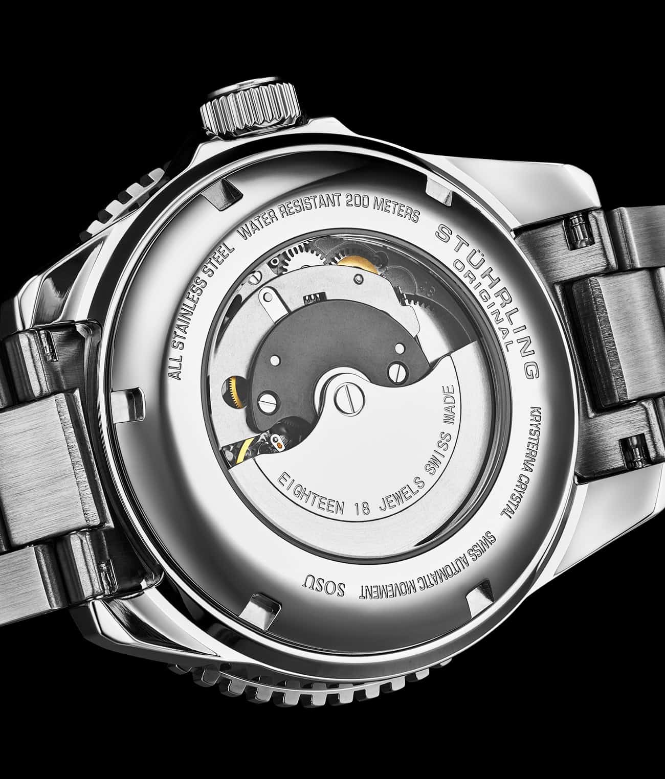 Stührling Radiance 1013 Automatic 44mm Skeleton - Image 6