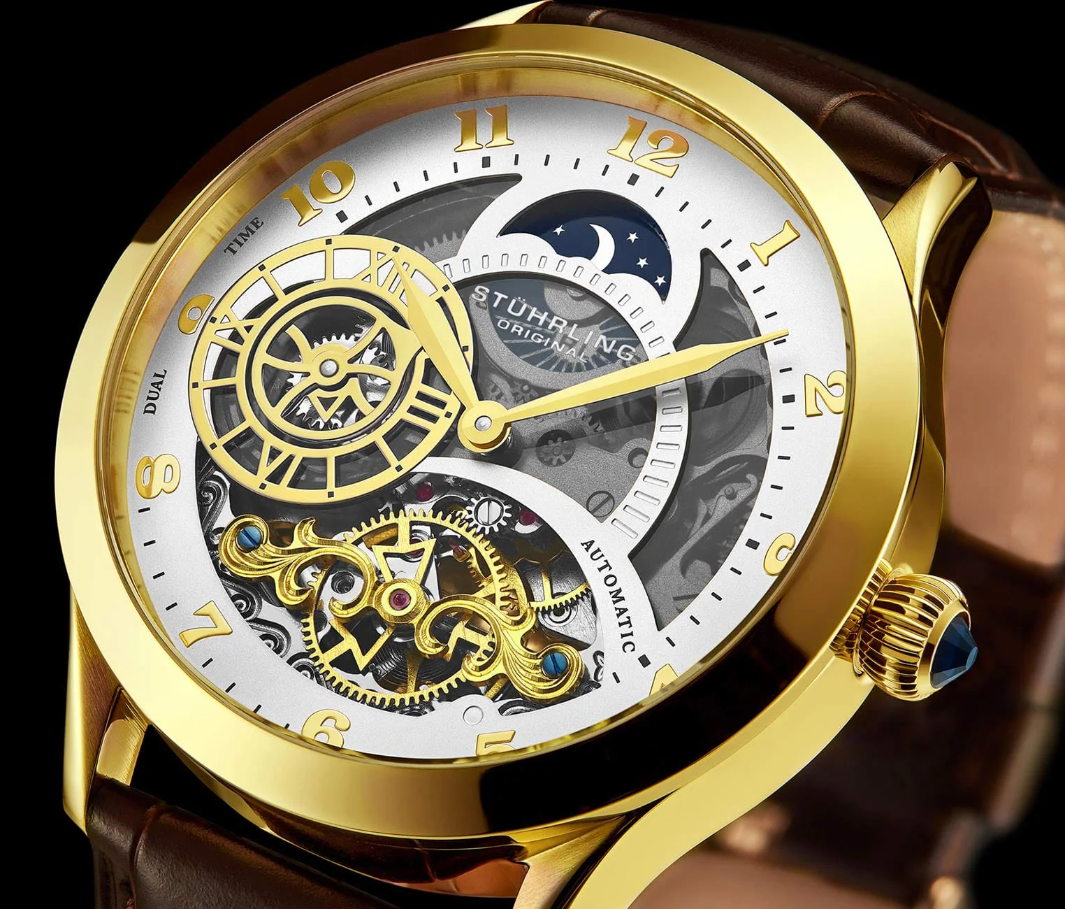Stührling Radiant 925 Automatic 44mm Skeleton - Image 11