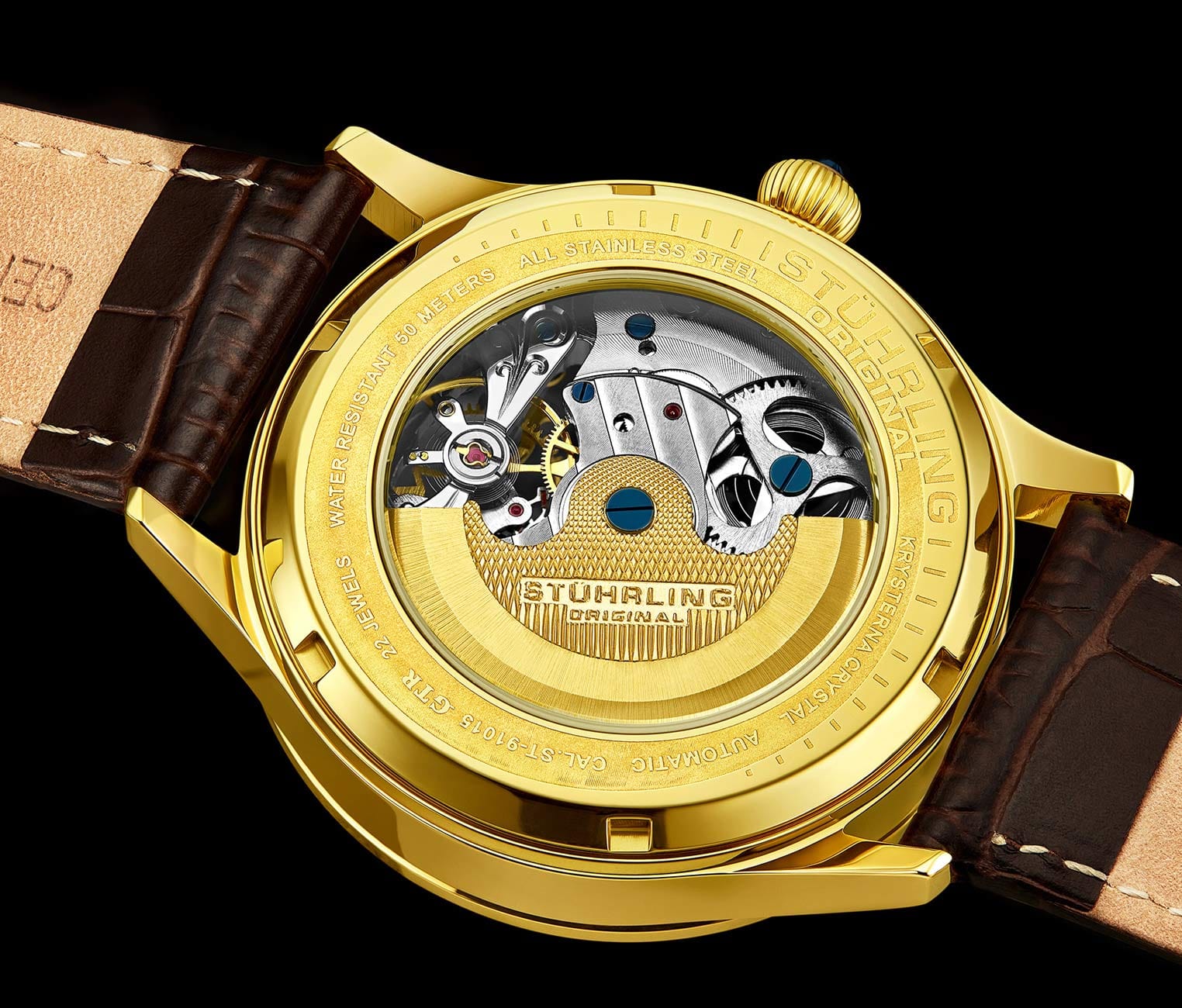 Stührling Radiant 925 Automatic 44mm Skeleton - Image 12