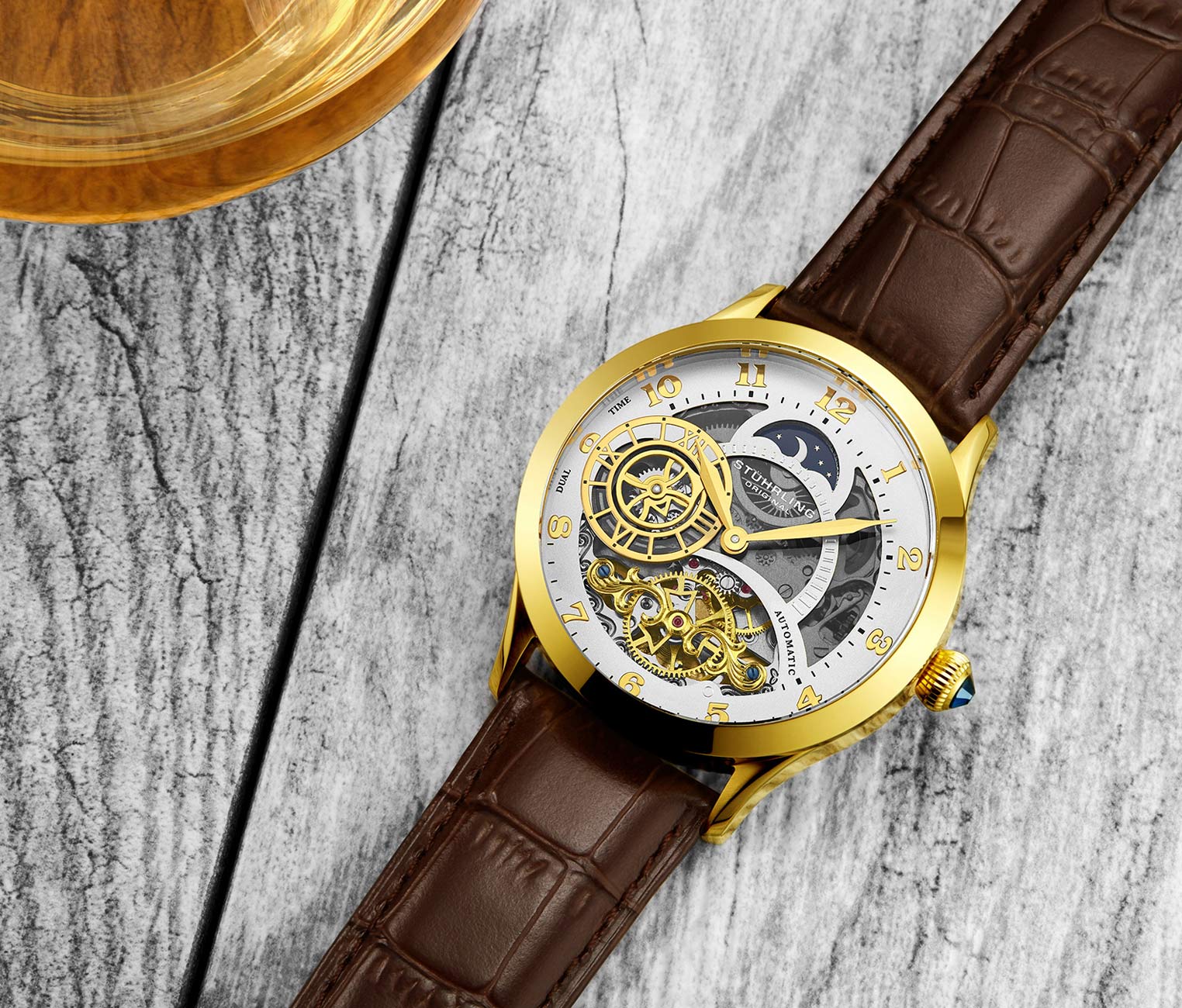 Stührling Radiant 925 Automatic 44mm Skeleton - Image 13