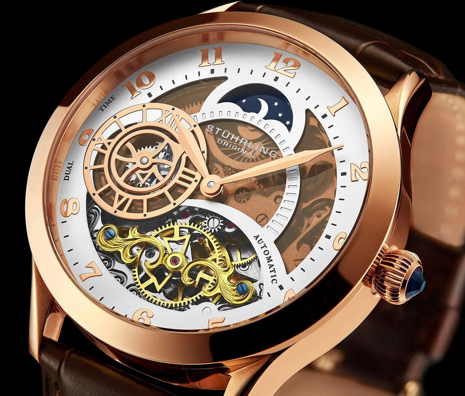 Stührling Radiant 925 Automatic 44mm Skeleton - Image 19