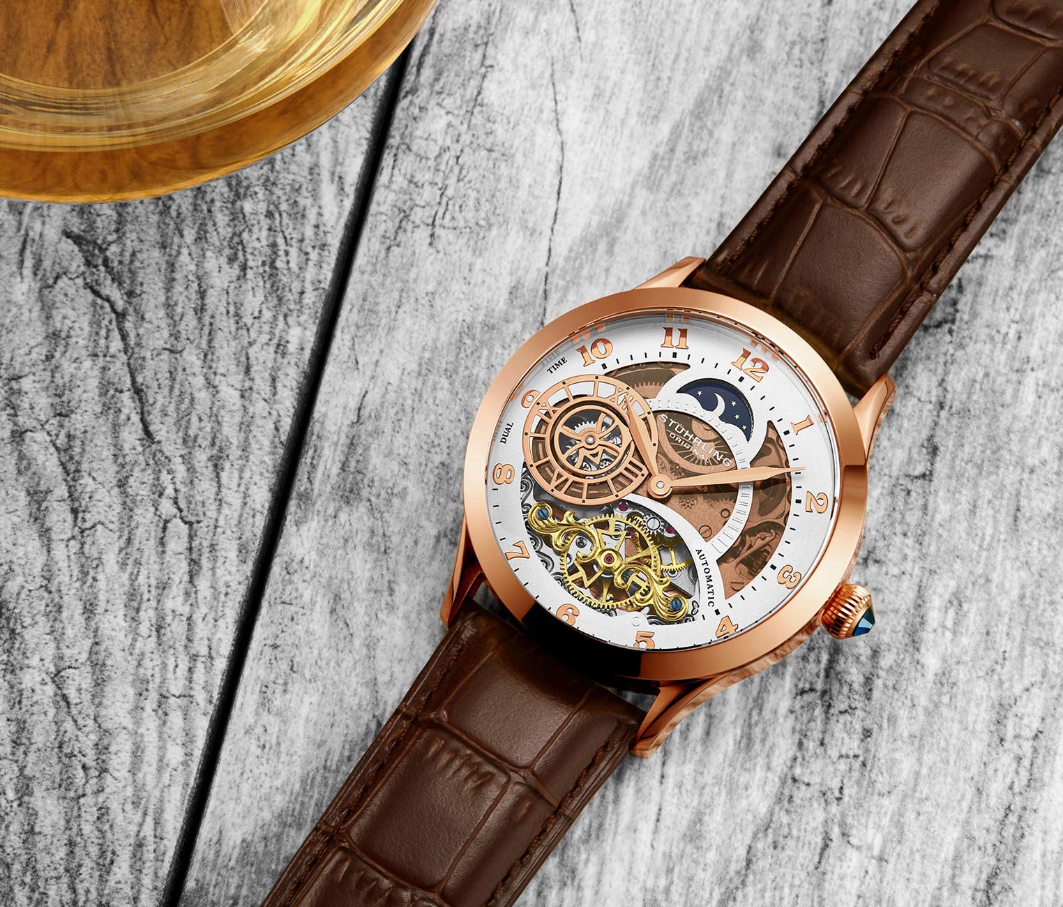Stührling Radiant 925 Automatic 44mm Skeleton - Image 22