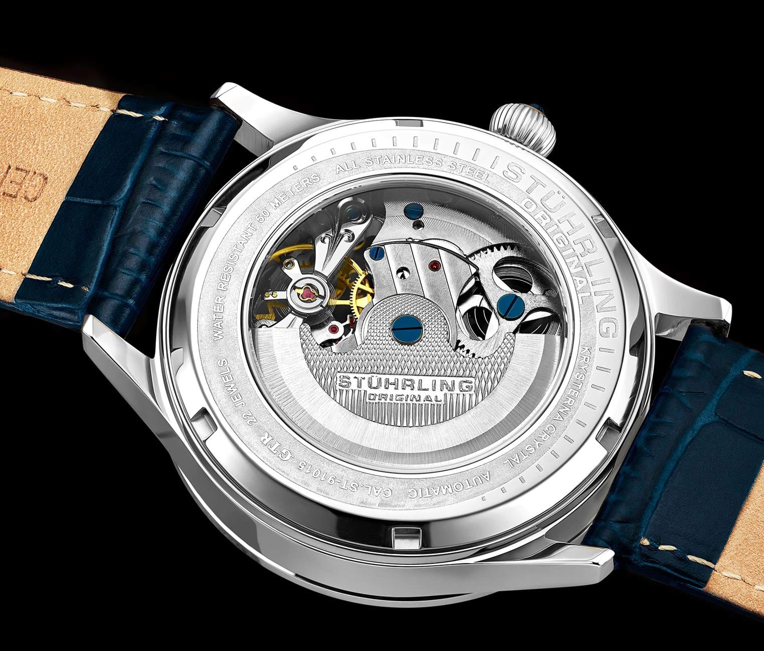 Stührling Radiant 925 Automatic 44mm Skeleton - Image 5