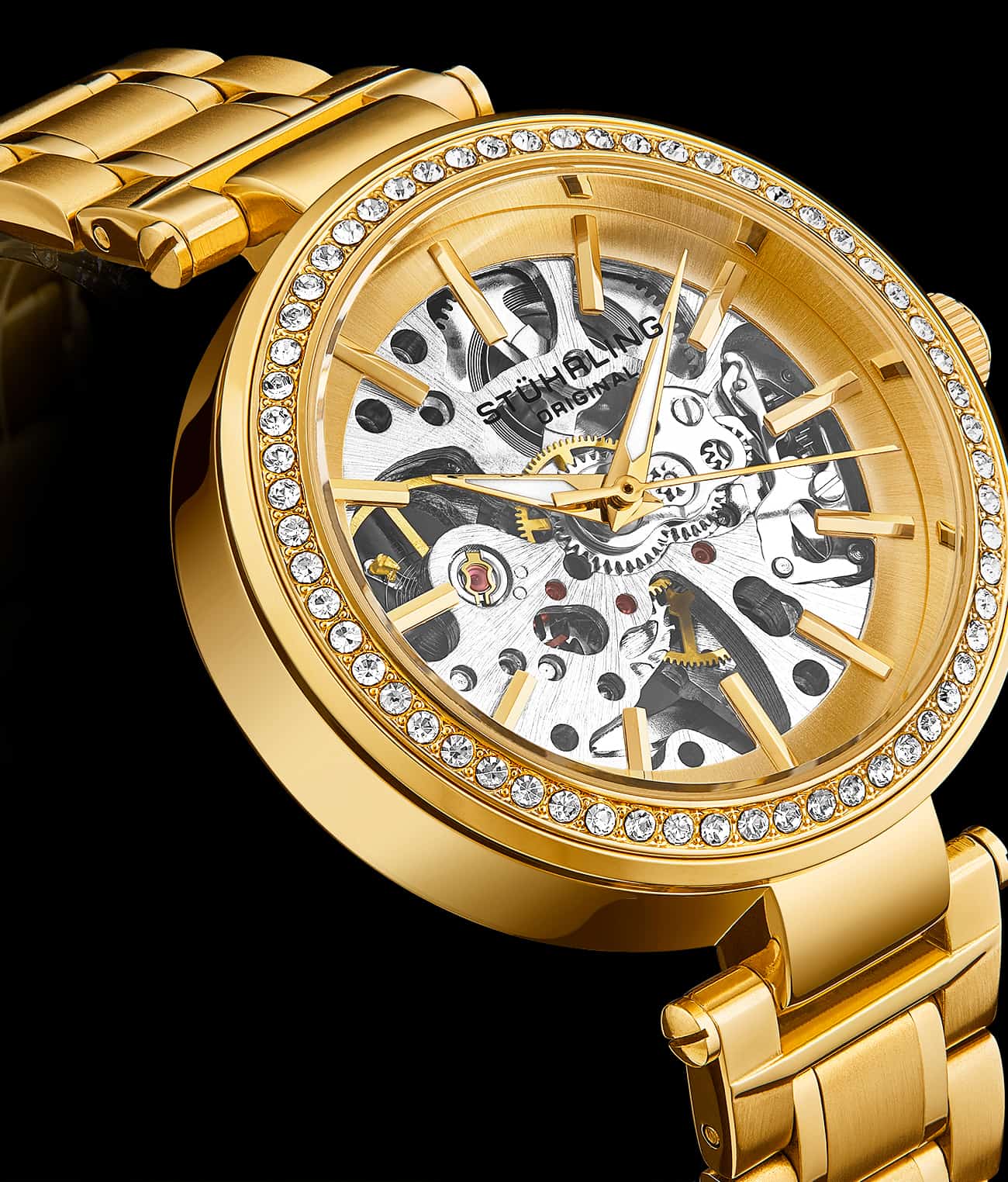 Stührling Radiant Elegance 4039 Automatic 36mm Skeleton - Image 13