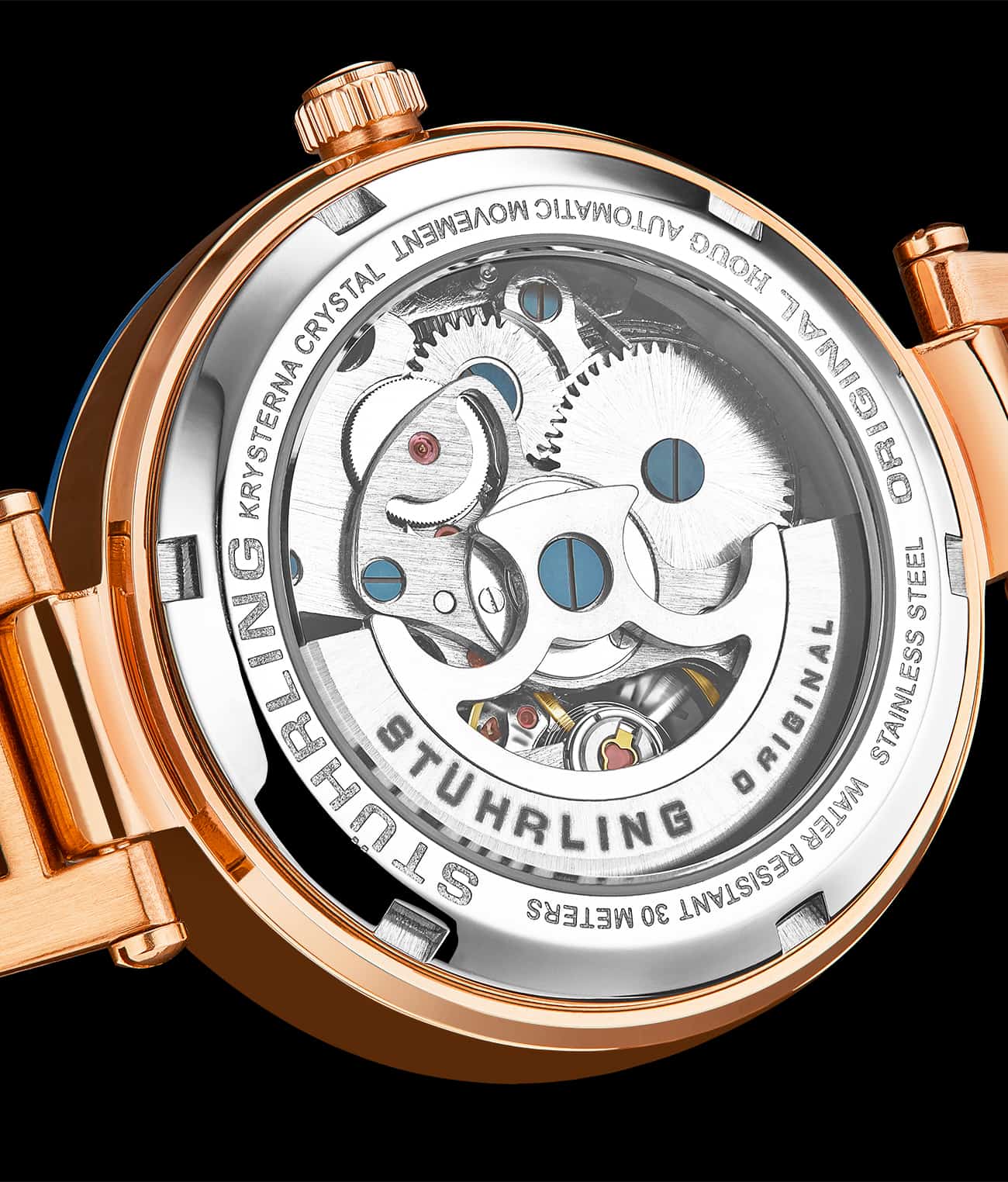 Stührling Radiant Elegance 4039 Automatic 36mm Skeleton - Image 4