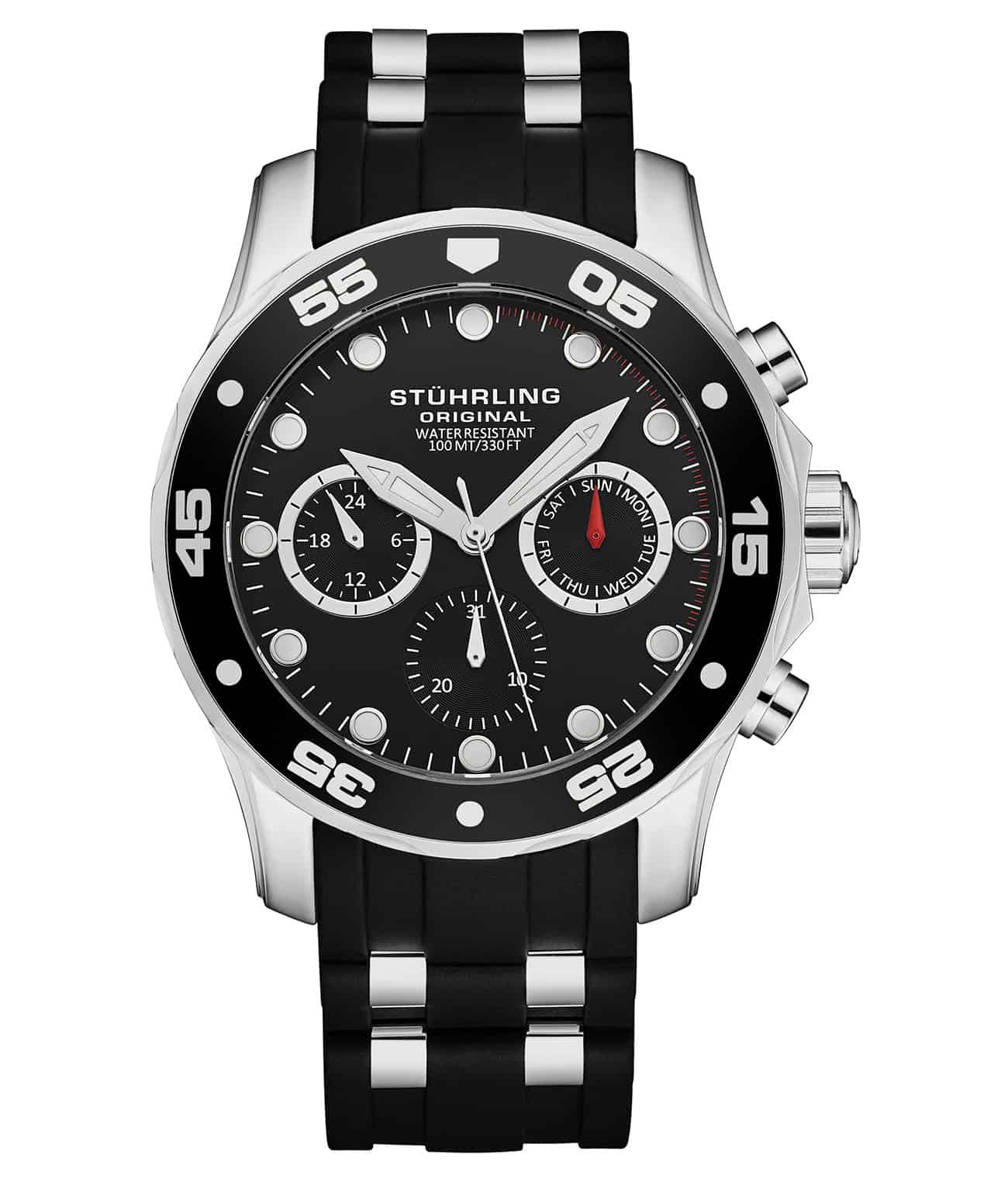 Stührling Regal 4059 Quartz Chronograph 44mm