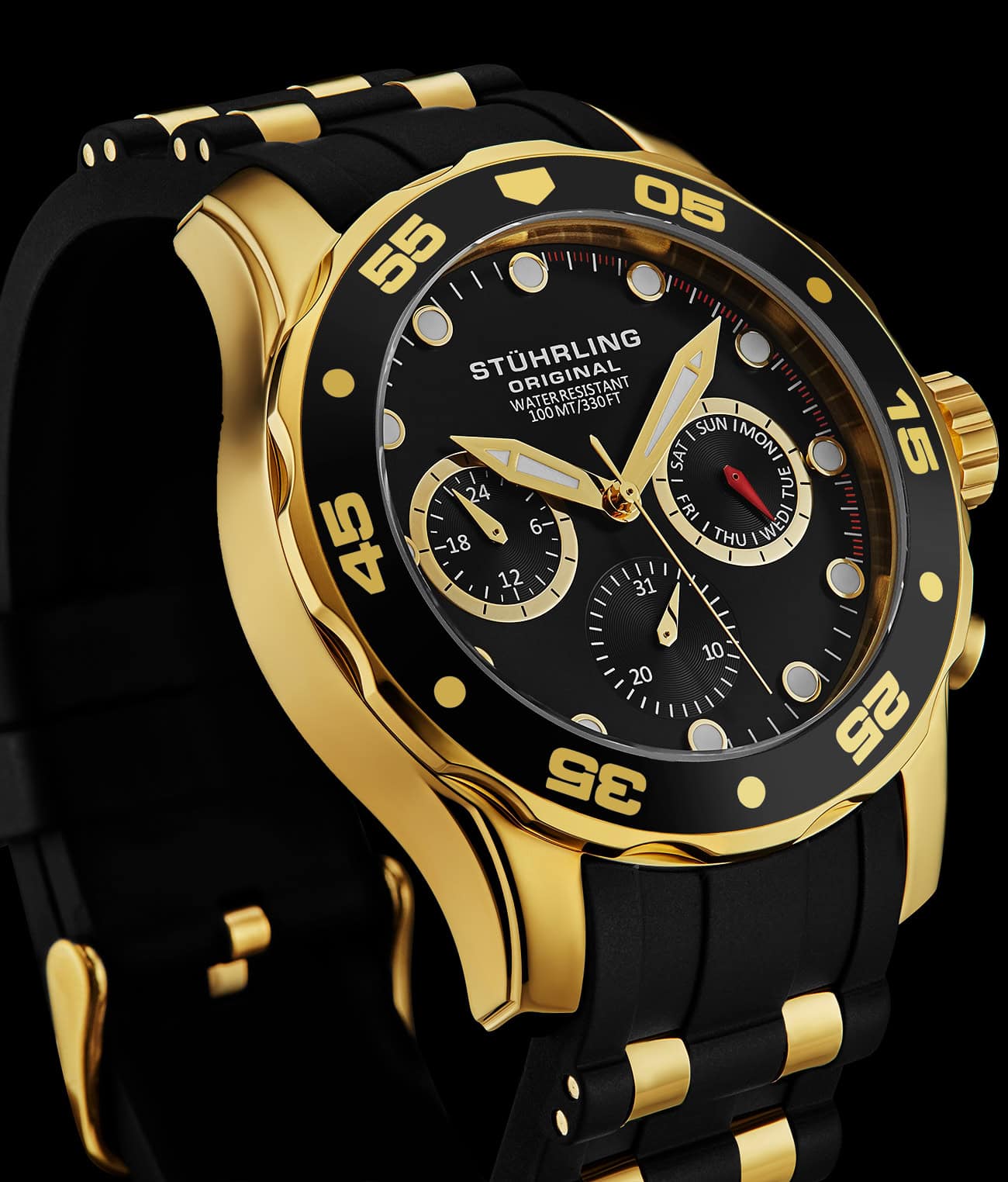 Stührling Regal 4059 Quartz Chronograph 44mm - Image 9