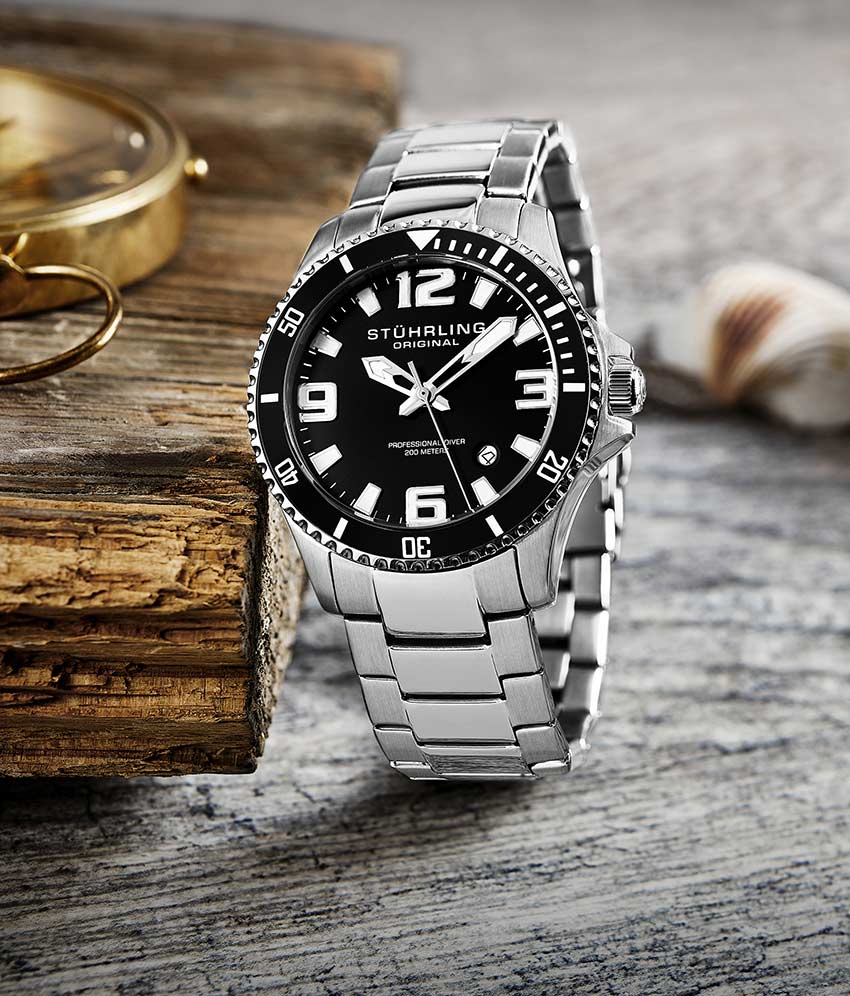 Stührling Regatta Champion 395 Quartz 42mm Diver - Image 12