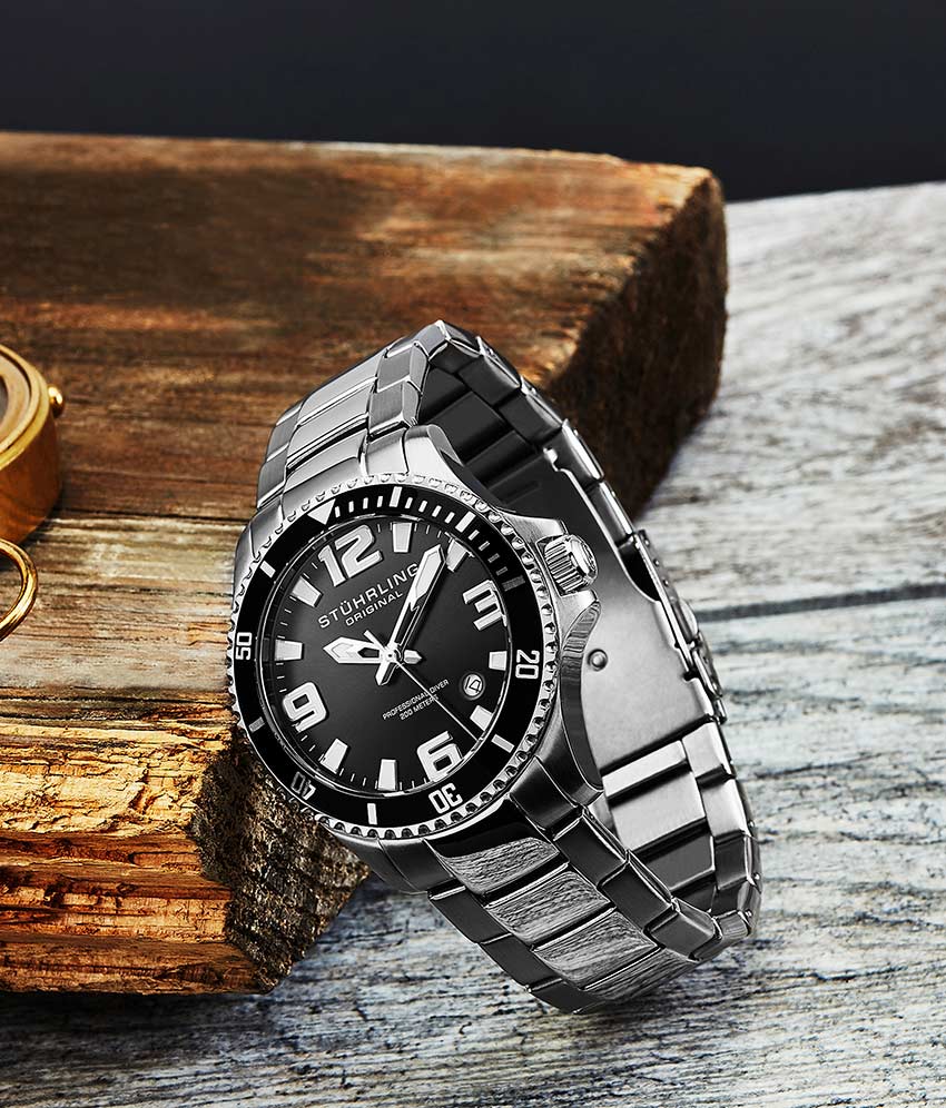Stührling Regatta Champion 395 Quartz 42mm Diver - Image 13