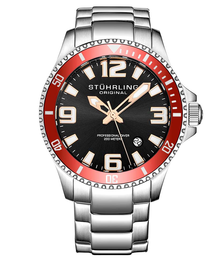 Stührling Regatta Champion 395 Quartz 42mm Diver - Image 34