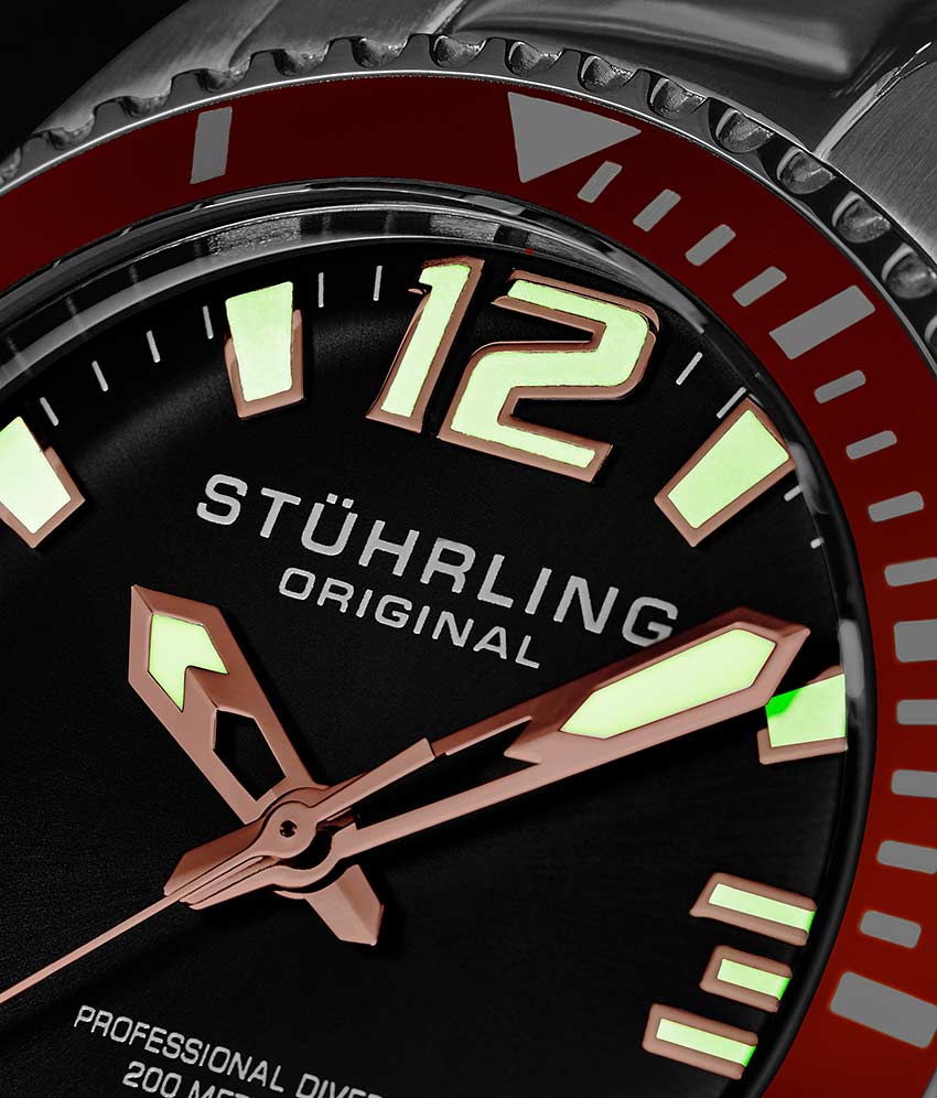 Stührling Regatta Champion 395 Quartz 42mm Diver - Image 37