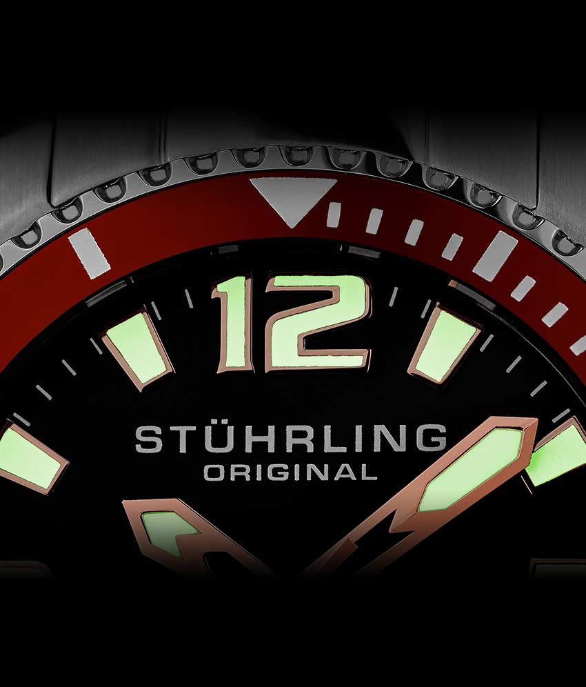 Stührling Regatta Champion 395 Quartz 42mm Diver - Image 40