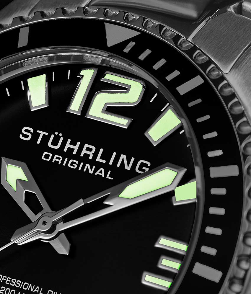 Stührling Regatta Champion 395 Quartz 42mm Diver - Image 8