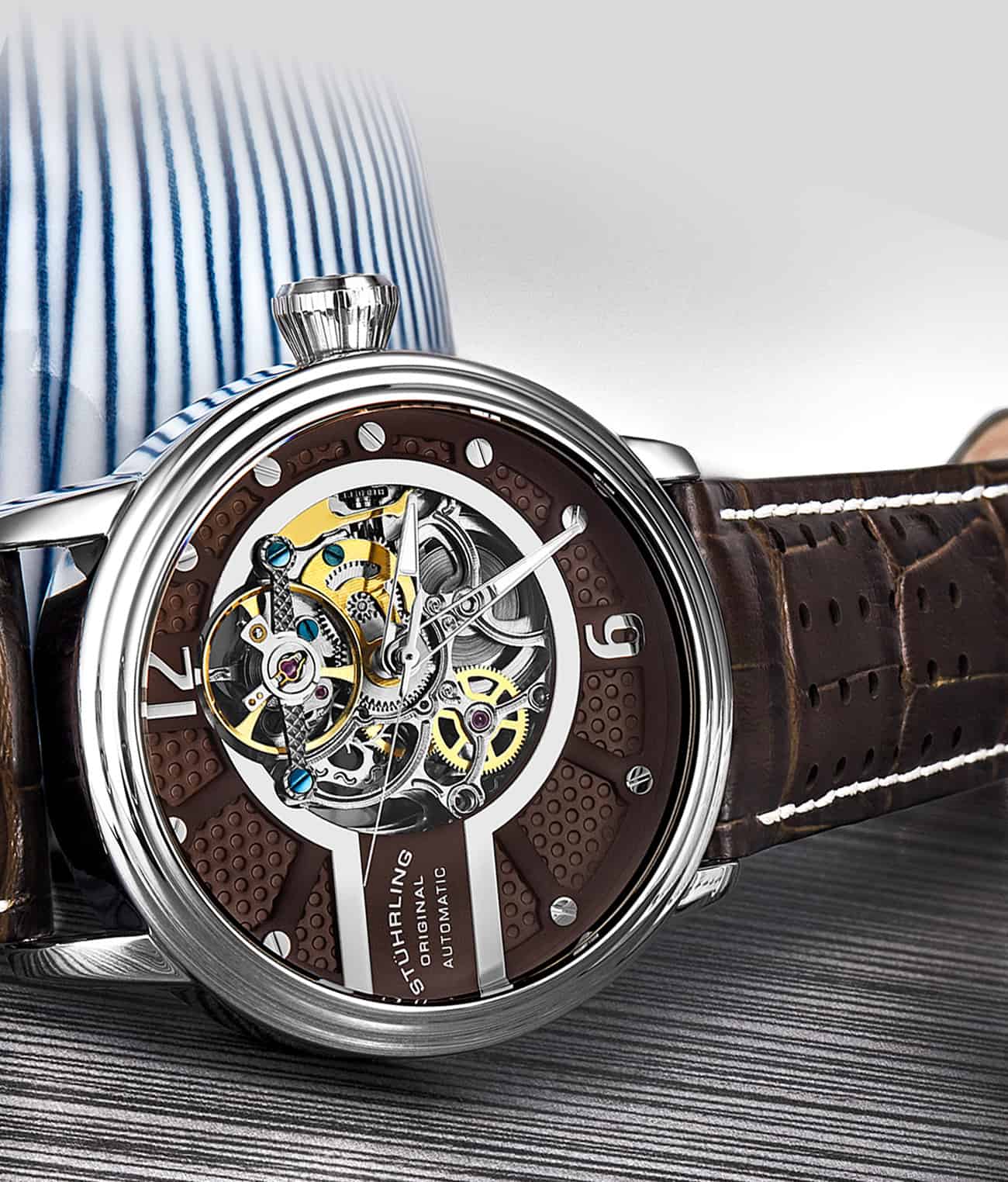 replacement Prospero 3971 Automatic 44mm Skeleton - Image 12