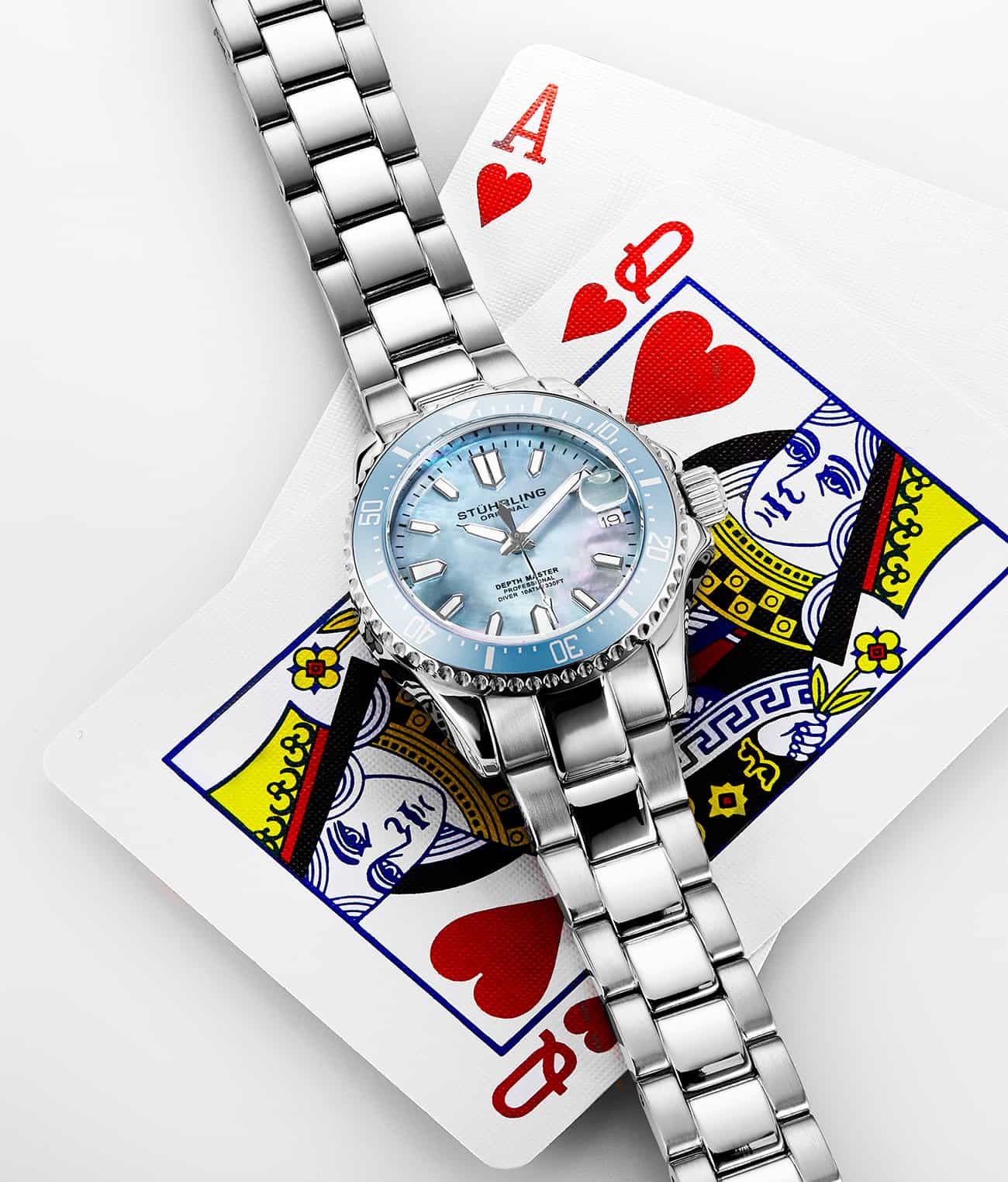 Stührling Replacment of Depthmaster 3950AL Quartz 32mm Classic - Image 9