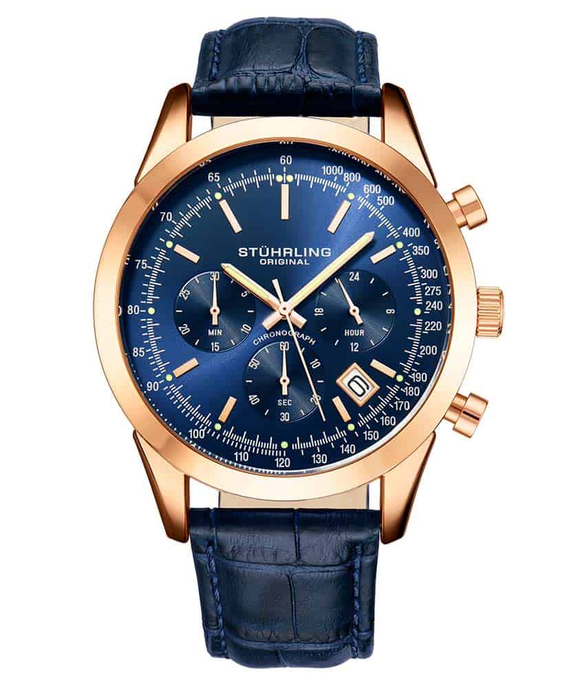 Stührling Rialto 3975L Quartz 44mm Chronograph - Image 19