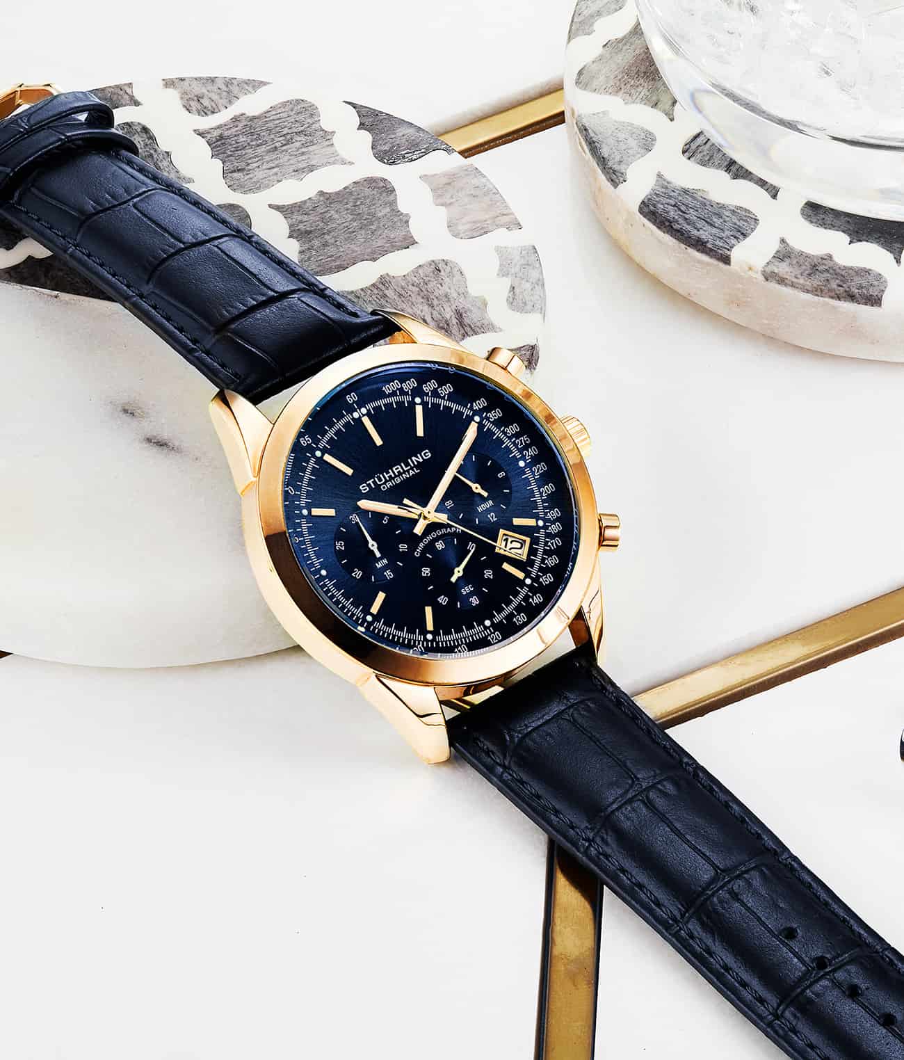 Stührling Rialto 3975L Quartz 44mm Chronograph - Image 21