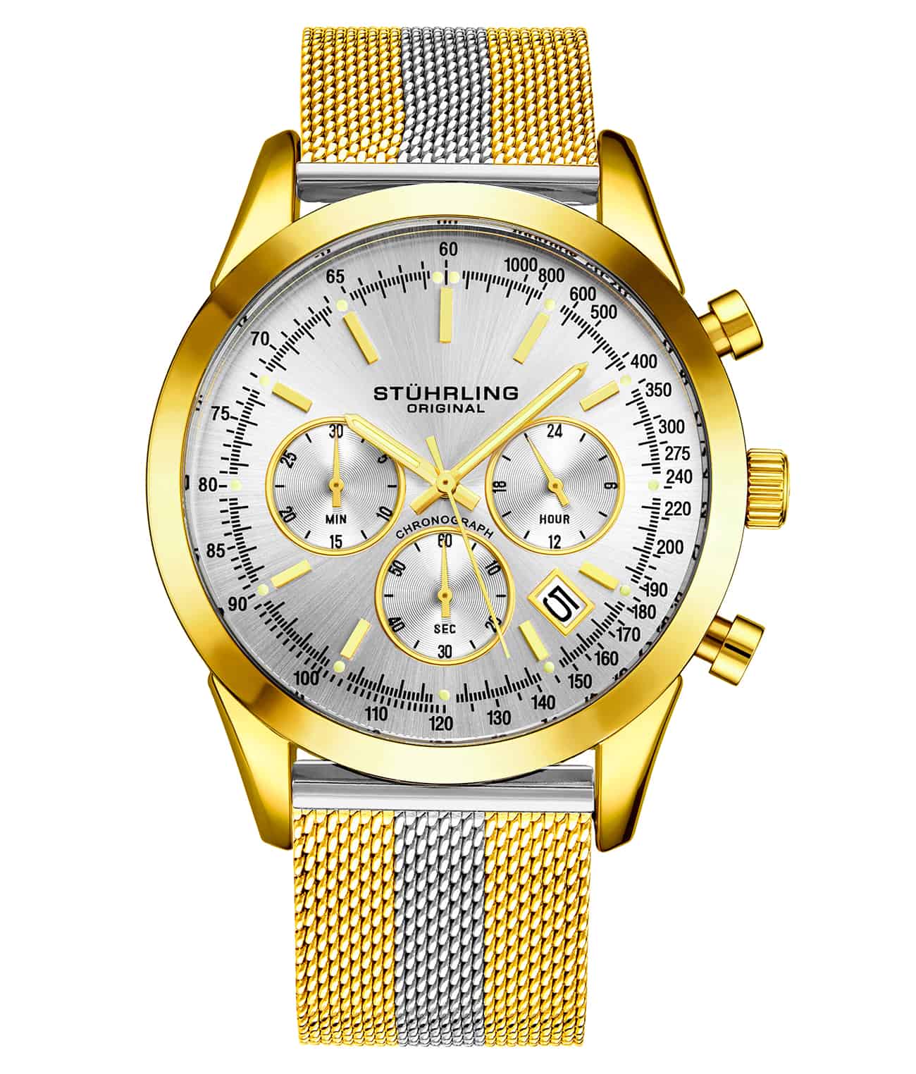 Stührling Rialto 3975L Quartz 44mm Chronograph - Image 32